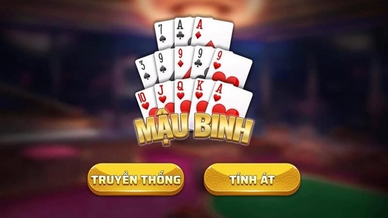 Mậu binh đổi thưởng có quy tắc xếp chi bài chặt chẽ 