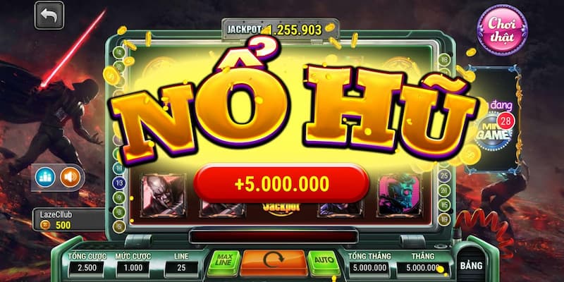 Nổ hũ trực tuyến hiện được nhiều người chơi yêu thích đặt cược