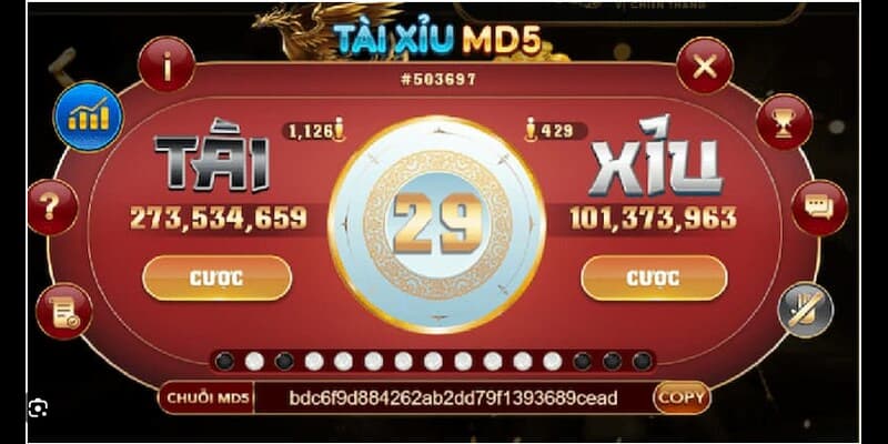 Tài xỉu MD5 là thuật toán tạo ra kết quả ngẫu nhiên, công bằng cho người chơi
