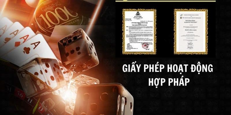 Ưu tiên cá cược bóng đá tại nhà cái có giấy phép hoạt động rõ ràng